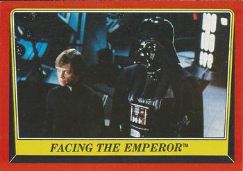 1983 Topps Star Wars: Return of the Jedi #116 Facing the Emperor Front