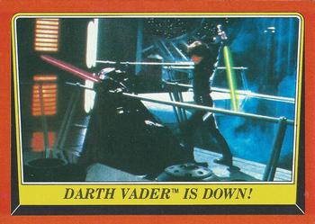 1983 Topps Star Wars: Return of the Jedi #121 Darth Vader Is Down! Front