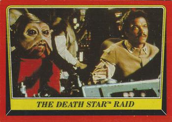 1983 Topps Star Wars: Return of the Jedi #123 The Death Star Raid Front