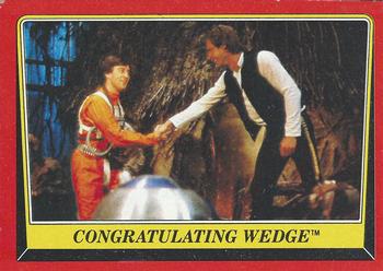 1983 Topps Star Wars: Return of the Jedi #127 Congratulating Wedge Front