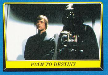 1983 Topps Star Wars: Return of the Jedi #134 Path to Destiny Front