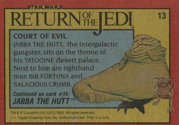 Jabba the Hutt Gallery | Trading Card Database