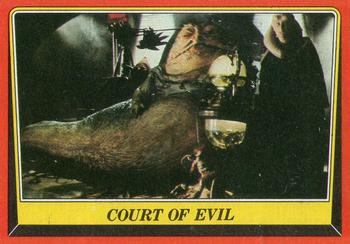 1983 Topps Star Wars: Return of the Jedi #13 Court of Evil Front