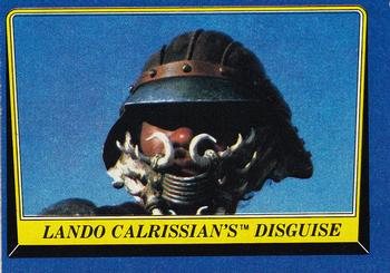1983 Topps Star Wars: Return of the Jedi #149 Lando Calrissian's Disguise Front