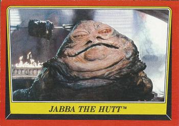 1983 Topps Star Wars: Return of the Jedi #14 Jabba the Hutt Front