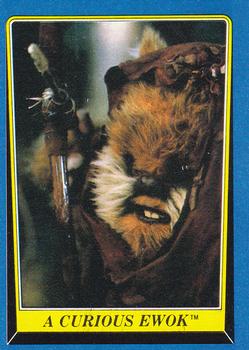 1983 Topps Star Wars: Return of the Jedi #151 A Curious Ewok Front