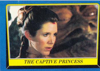 1983 Topps Star Wars: Return of the Jedi #153 The Captive Princess Front