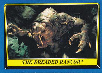 1983 Topps Star Wars: Return of the Jedi #163 The Dreaded Rancor Front