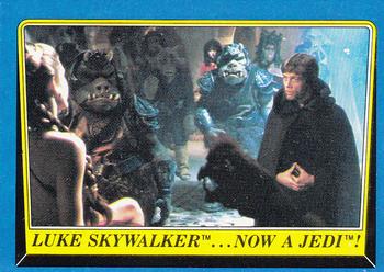 1983 Topps Star Wars: Return of the Jedi #188 Luke Skywalker...Now a Jedi! Front