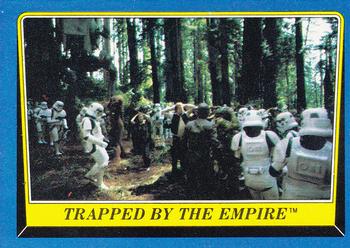 1983 Topps Star Wars: Return of the Jedi #191 Trapped by the Empire Front