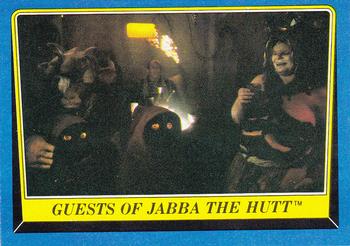 1983 Topps Star Wars: Return of the Jedi #210 Guests of Jabba the Hutt Front