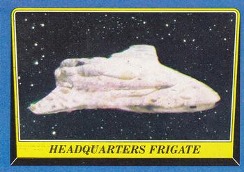 1983 Topps Star Wars: Return of the Jedi #213 Headquarters Frigate Front