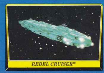1983 Topps Star Wars: Return of the Jedi #216 Rebel Cruiser Front