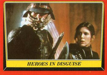 1983 Topps Star Wars: Return of the Jedi #31 Heroes in Disguise Front