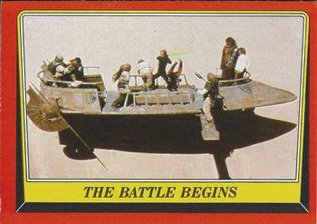 1983 Topps Star Wars: Return of the Jedi #42 The Battle Begins Front