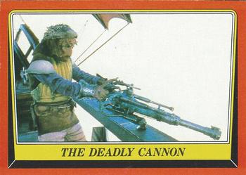 1983 Topps Star Wars: Return of the Jedi #50 The Deadly Cannon Front
