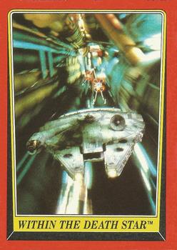 1983 Topps Star Wars: Return of the Jedi #125 Within the Death Star Front