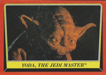 1983 Topps Star Wars: Return of the Jedi #58 Yoda, the Jedi Master Front