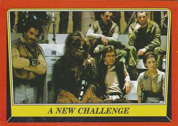 1983 Topps Star Wars: Return of the Jedi #61 A New Challenge Front