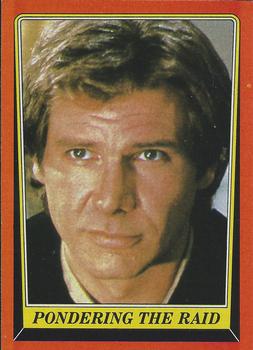 1983 Topps Star Wars: Return of the Jedi #62 Pondering the Raid Front