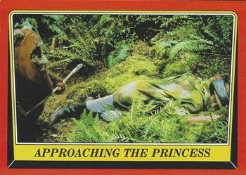 1983 Topps Star Wars: Return of the Jedi #71 Approaching the Princess Front