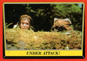 1983 Topps Star Wars: Return of the Jedi #74 Under Attack! Front