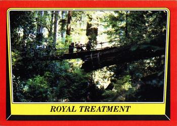 1983 Topps Star Wars: Return of the Jedi #81 Royal Treatment Front