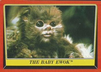 1983 Topps Star Wars: Return of the Jedi #88 The Baby Ewok Front