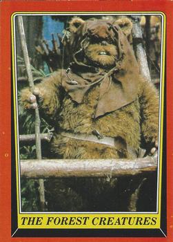 1983 Topps Star Wars: Return of the Jedi #89 The Forest Creatures Front
