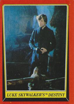1983 Topps Star Wars: Return of the Jedi #94 Luke Skywalker's Destiny Front