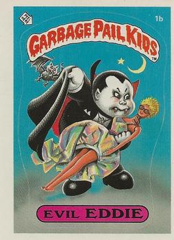 1985 Topps Garbage Pail Kids Series 1 #1b Evil Eddie Front