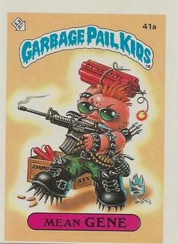 1985 Topps Garbage Pail Kids Series 1 #41a Mean Gene Front