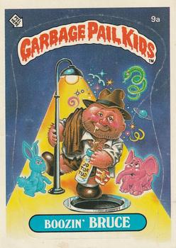 1985 Topps Garbage Pail Kids Series 1 #9a Boozin' Bruce Front