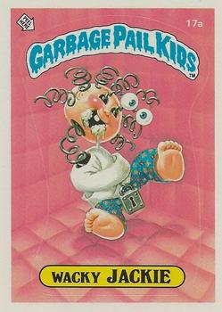 1985 Topps Garbage Pail Kids Series 1 #17a Wacky Jackie Front