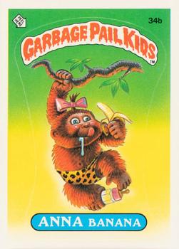 1985 Topps Garbage Pail Kids Series 1 #34b Anna Banana Front