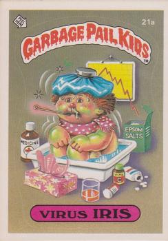 1985 Topps Garbage Pail Kids Series 1 #21a Virus Iris Front
