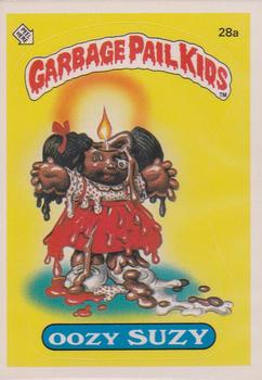 1985 Topps Garbage Pail Kids Series 1 #28a Oozy Suzie Front