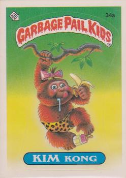 1985 Topps Garbage Pail Kids Series 1 #34a Kim Kong Front