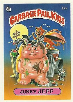 1985 Topps Garbage Pail Kids Series 1 #22a Junky Jeff Front