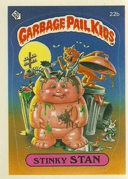1985 Topps Garbage Pail Kids Series 1 #22b Stinky Stan Front