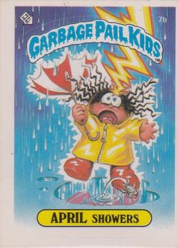 1985 Topps Garbage Pail Kids Series 1 #7b April Showers Front