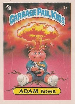 1985 Topps Garbage Pail Kids Series 1 #8a Adam Bomb Front