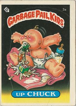 1985 Topps Garbage Pail Kids Series 1 - Matte Back #3a Up Chuck Front