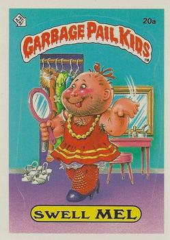 1985 Topps Garbage Pail Kids Series 1 - Matte Back #20a Swell Mel Front