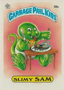 1985 Topps Garbage Pail Kids Series 1 - Matte Back #38a Slimy Sam Front