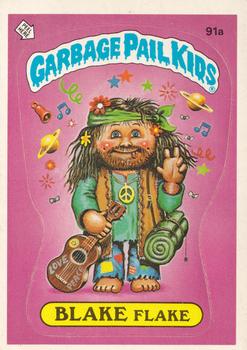 1986 Topps Garbage Pail Kids Series 3 #91a Blake Flake Front