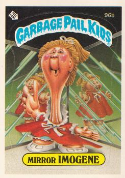 1986 Topps Garbage Pail Kids Series 3 #96b Mirror Imogene Front