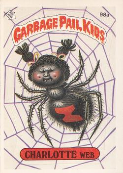 1986 Topps Garbage Pail Kids Series 3 #98a Charlotte Web Front
