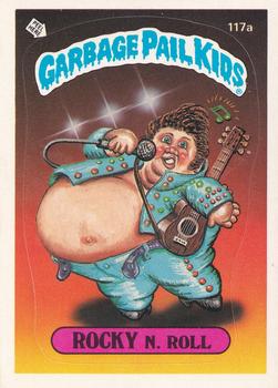 1986 Topps Garbage Pail Kids Series 3 #117a Rocky N. Roll Front