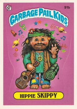 1986 Topps Garbage Pail Kids Series 3 #91b Hippie Skippy Front